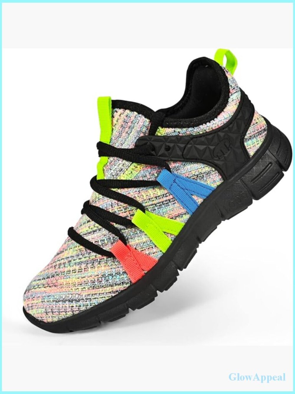 Women's Lightweight Breathable Mesh Walking Sneakers Non Slip Athletic Shoes